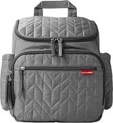 Mochila Maternidade Skip Hop Forma Cinza