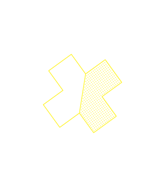 a yellow and black cross - stitched cross - stitched cross - stitching