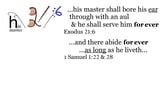 1 Samuel 1:22 & 28 You should see