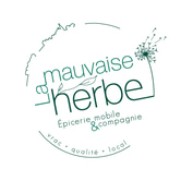 Epicerie mobile La mauvaise herbe logo