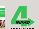 4ward inclusion responsive mobile mock for website mobile design service.