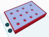 Buttonbox 3d çizim