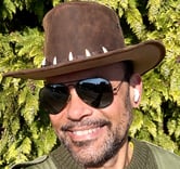 Ian Bartlett, professional crocodile hunter and author of Memoirs of a Real Crocodile Hunter