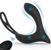 a black and white remote control vibrating - controlled vibrating - controlled vibrating - controlled vibrating