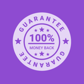 100% Money Back Guarantee