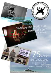 Triptico de la Agrupacion/Asociacion fotografica Valenciana