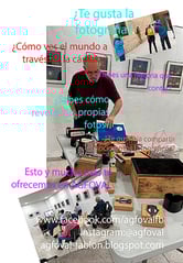 Triptico de la Agrupacion/Asociacion Fotografica Valenciana en la web agfovalweb.es
