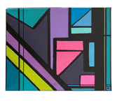 Colorful Geometric Abstract Painting by Frankie Cervantes - Art by Frankie