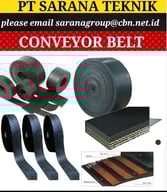 PT. Sarana Teknik menjual berbagai merek conveyor belt, termasuk Fenner, Sakai, Fenner, Continental,
