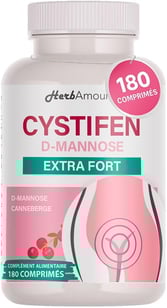 Flacon de complément alimentaire D-Mannose CYSTIFEN