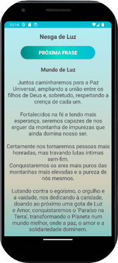 mensagem Mundo de Luz