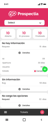Sistema de ticket - CRM