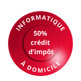 50% Crédit impot pour aide informatique à domicile
