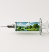 a syringe