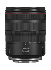 The 24-105mm RF zoom lens from Canon