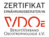 Zertifikat Ernährungsberatung