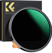 K&F Concept 67mm Black Mist 1/4 & ND2-ND32 (1-5 Stop) Variable ND Filter