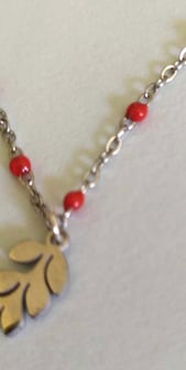 Bijoux Les Couleurs de Lo chaîne de cheville