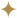Gold four-point star