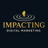 Impacting logo