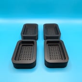 Functional parts manufactured through mass production with 3D printing at 3D ForgeHub.