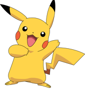 pikachu convidando você a ver novas cartas disponíveis na loja