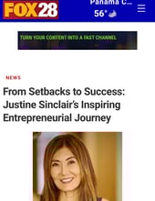 Justine Sinclair's Inspiring Entrepreneurial Journey
