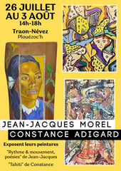 Affiche Exposition de peintures