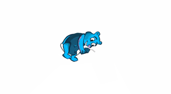 Bear bends down and picks up a fuel nozzle from the ground