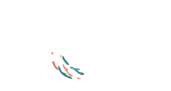 Animated logo for SIMPLE - orange and blue splash ring spins in motion