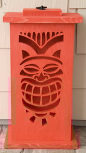 Tiki Face #2 - Large Tiki Lantern