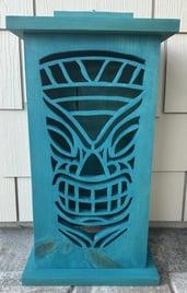 Tiki Face #1 - Large Tiki Lantern