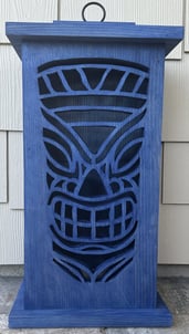 Tiki Face #1 - Large Tiki Lantern