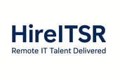 HireITSR logo – Remote IT Talent Delivered branding