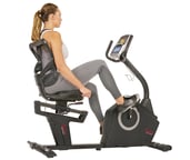 riding recumbent bike