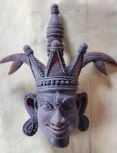 Stunning handcrafted tribal wax structure made by Bastar artisans for creating traditional brass artwork using the lost-wax