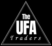 The UFA Traders logo