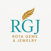 Roya-Gems & Jewelry | Gold logo
