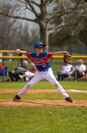 Little League Cubs vs Red Sox. Photo by Taylor Pleasant