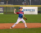 Little League Cubs vs Red Sox. Photo by Taylor Pleasant