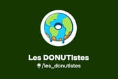 Logo des Donutistes, une planète en forme de donut