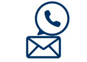 correo, llamada, whatsapp