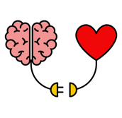 Ícono de estrategia y empatía en marketing digital: conexión entre inteligencia emocional y análisis