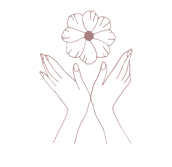 mains fleurs