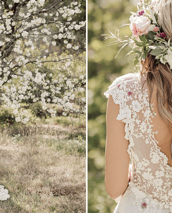 FEMME ETOURE DE FLEURS