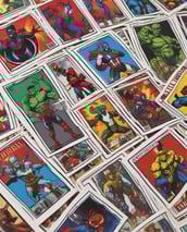 a bunch of marvel - themed playing cards