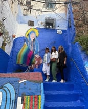 US Morocco tours private tour in the blue city Chefchaouin in Morocco