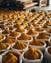 packaging for turmeric exports worldwide