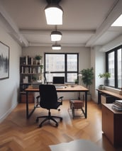 A sign featuring the word 'CONSULTATION' in bold, black capital letters. Beneath the text, there is Braille marked on a white background, surrounded by a dark wooden frame.