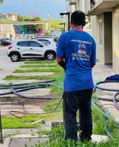desentupimento com sucção